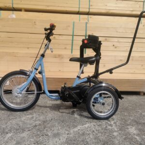 Huka ATA driewielfiets uit 2020, Z.G.A.N. Rugsteun,duwstang